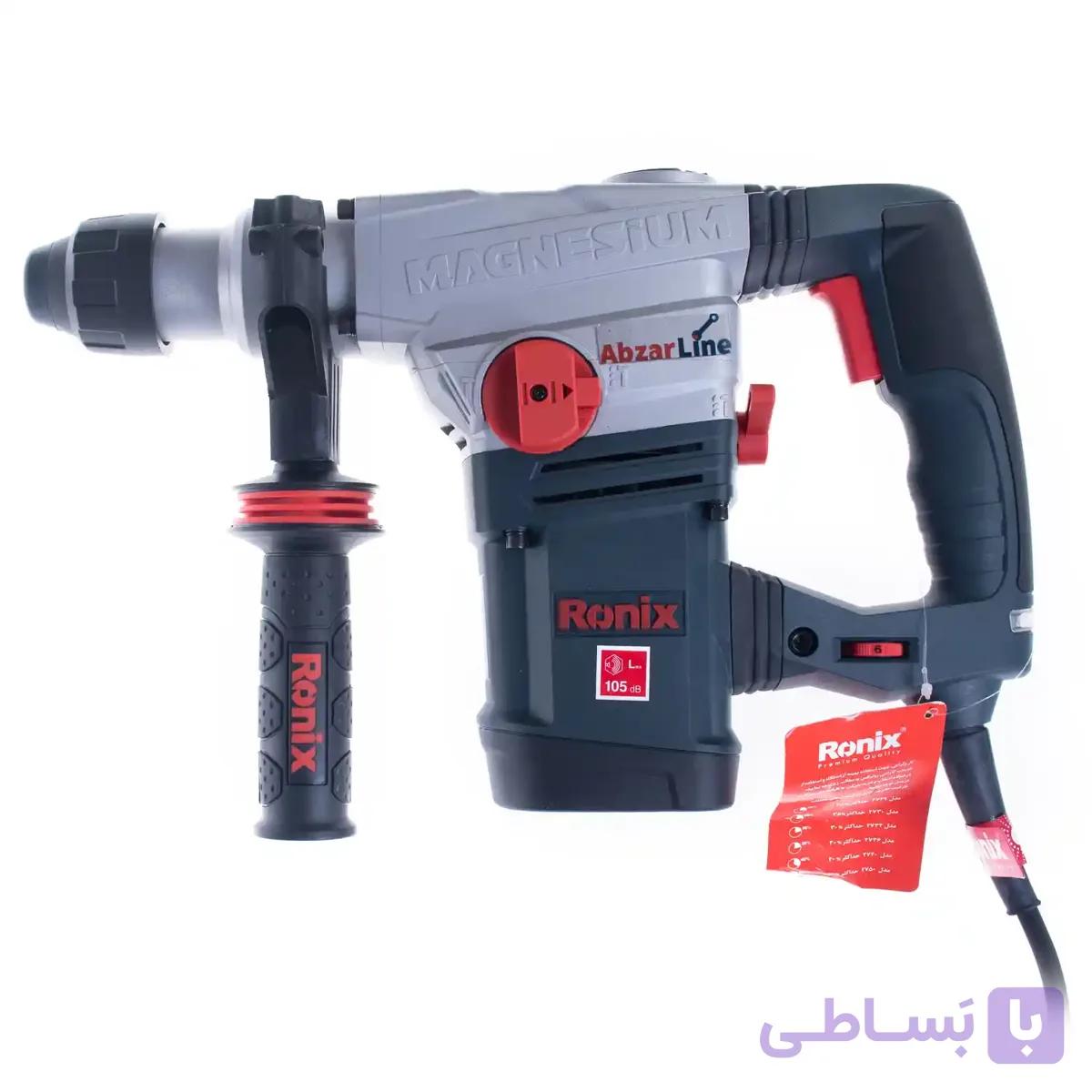 دریل بتن کن 1100 وات رونیکس مدل 2730 — تصویر 1