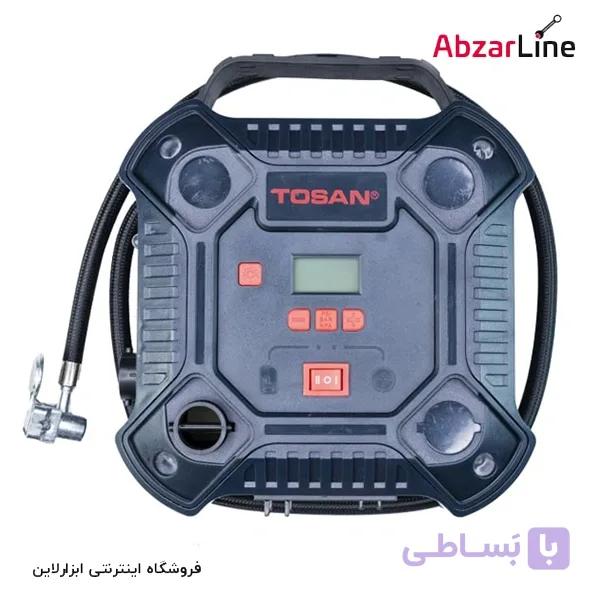 کمپرسور باد فندکی و سر باتری توسن مدل 7010IN — تصویر 1