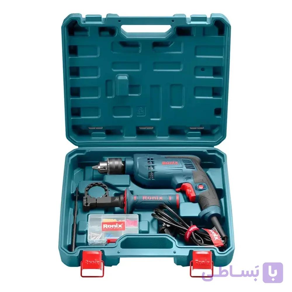 مجموعه 33 عددی ترکیبی دریل برقی رونیکس مدل RS-0008 — تصویر 1