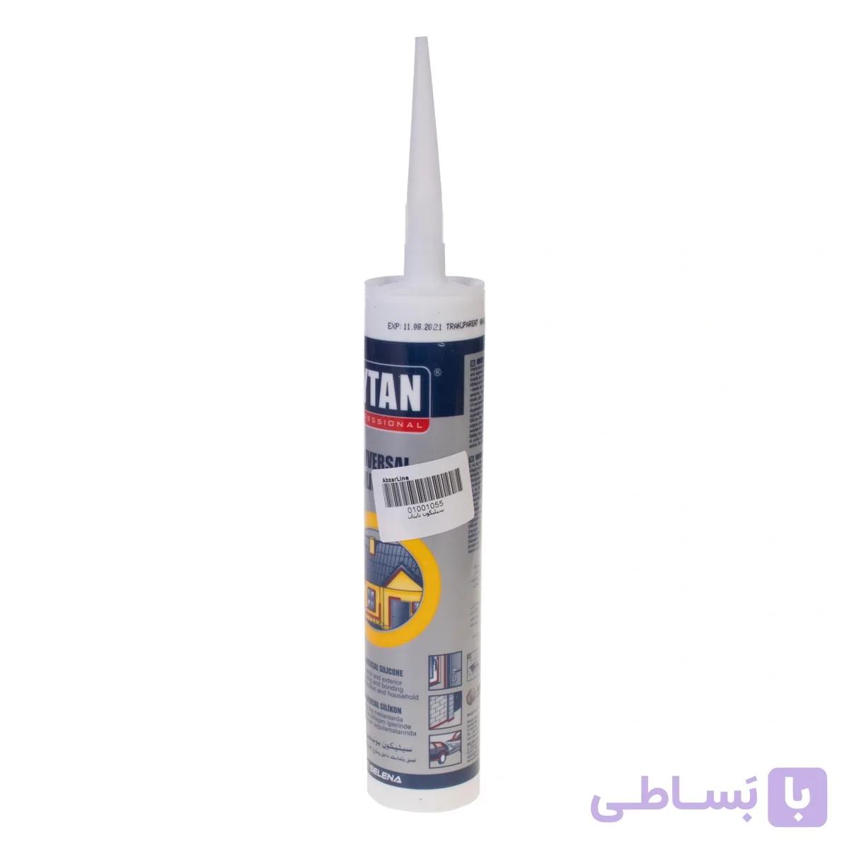 چسب سیلیکونی تایتان حجم 280 میلی لیتر شفاف — تصویر 1