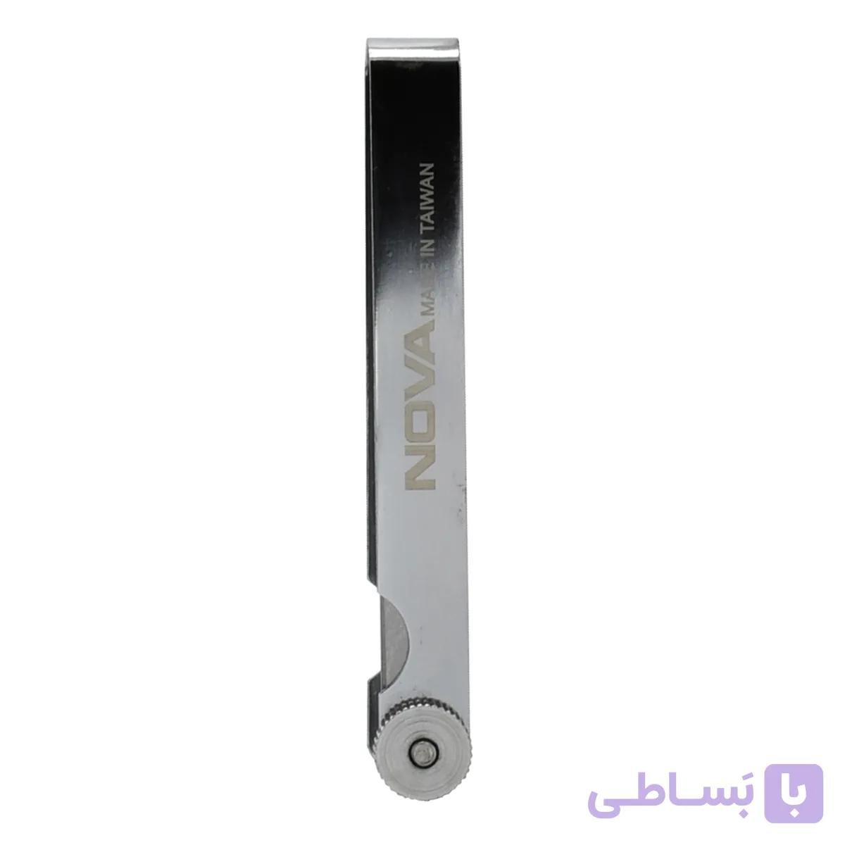 آچار فیلر 20 تیغ نووا مدل NTF9206 — تصویر 1