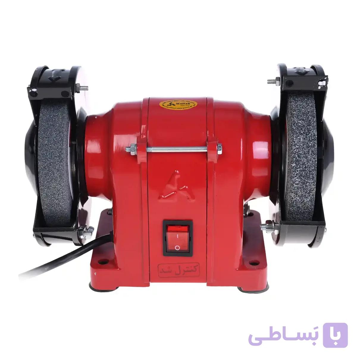 سنگ سنباده رومیزی 200 وات محک مدل GD-125/1 — تصویر 1