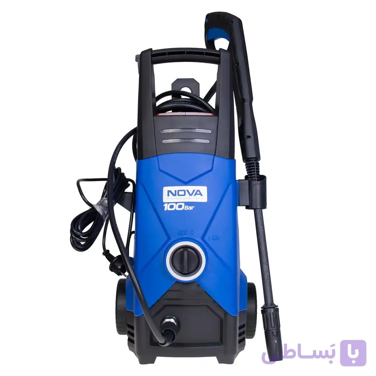 کارواش 1400 وات 100 بار نووا مدل NTW 4100 — تصویر 1