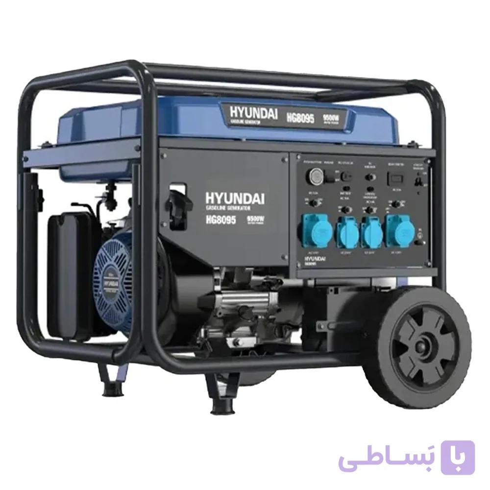 موتور برق بنزینی 9.5 کیلو وات هیوندای مدل HG-8095