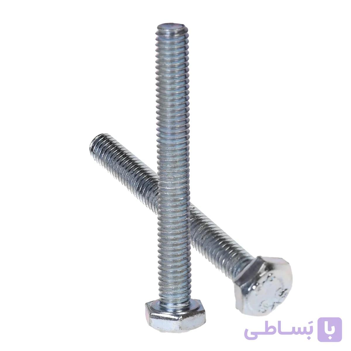 پیچ آچار خور سفید سایز 30×10 — تصویر 1
