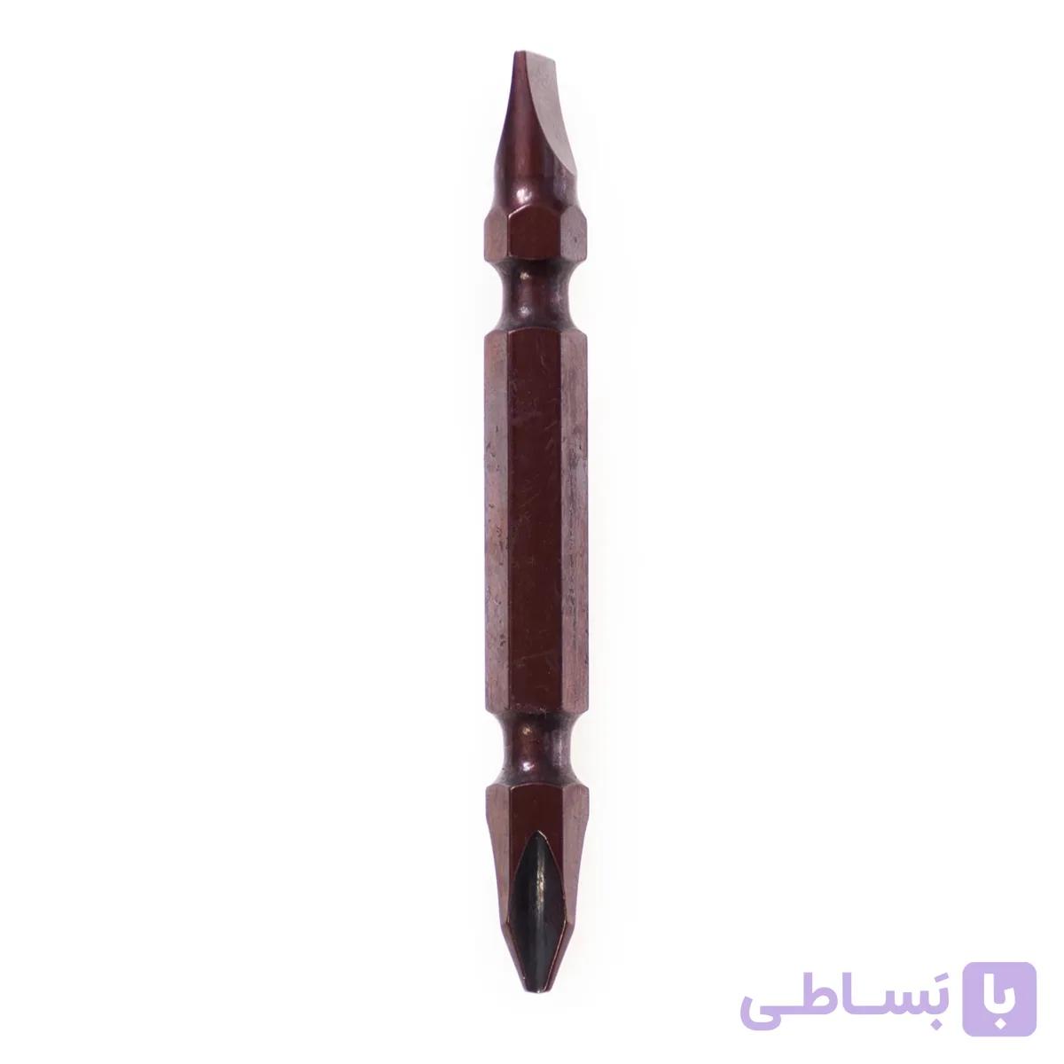 سر پیچ گوشتی یک سر چهارسو یک سر دوسو واستر مدل VB001 طول 6.5 سانتی متر — تصویر 1