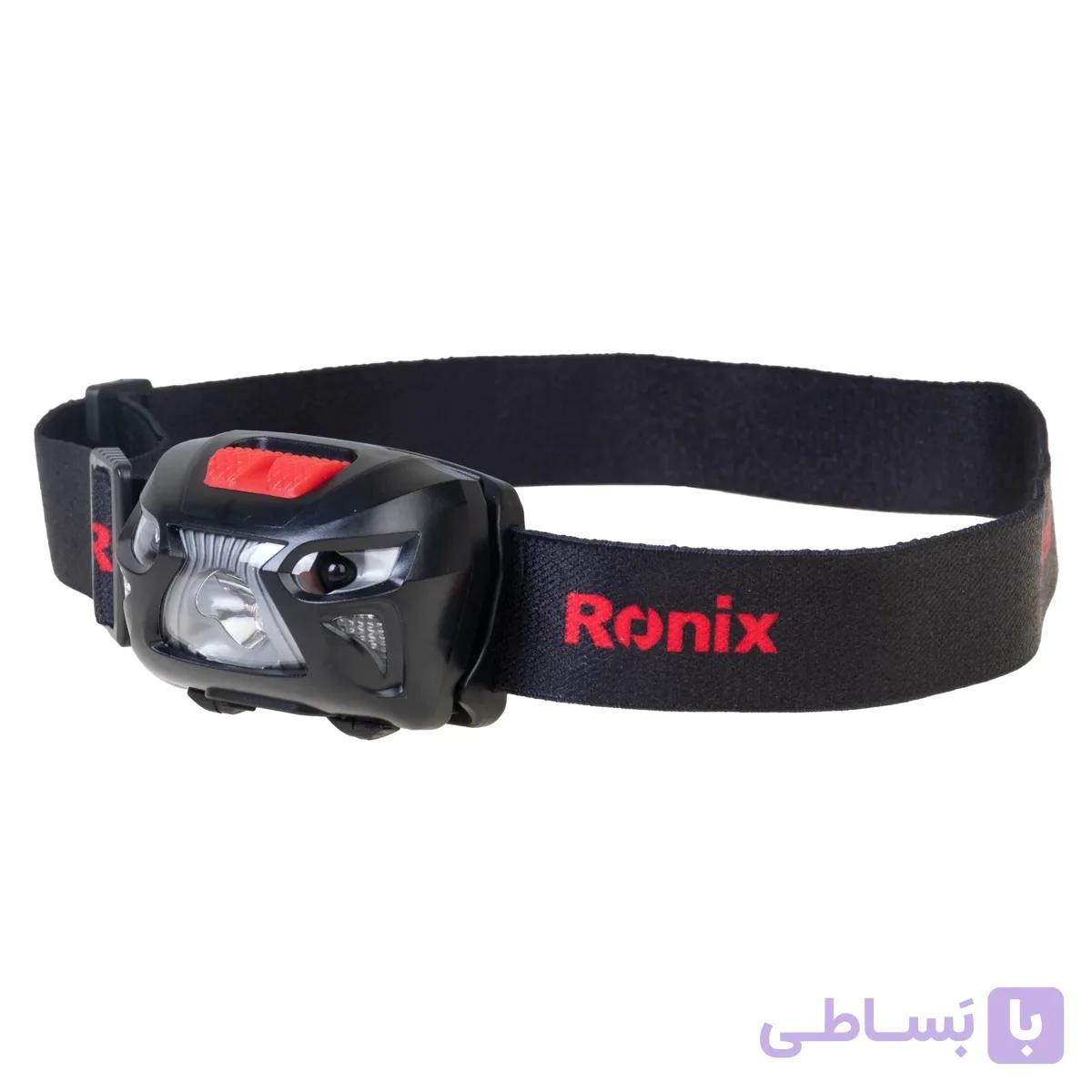 چراغ پیشانی شارژی 230 لومن رونیکس مدل RH-4287 — تصویر 1