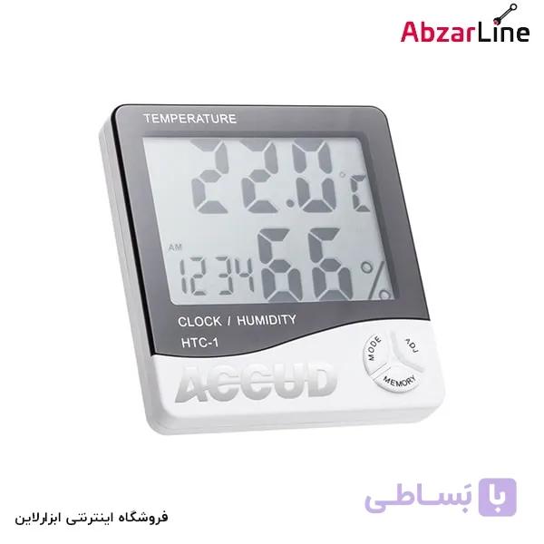 دماسنج و رطوبت سنج دیجیتال آکاد مدل HTC-1