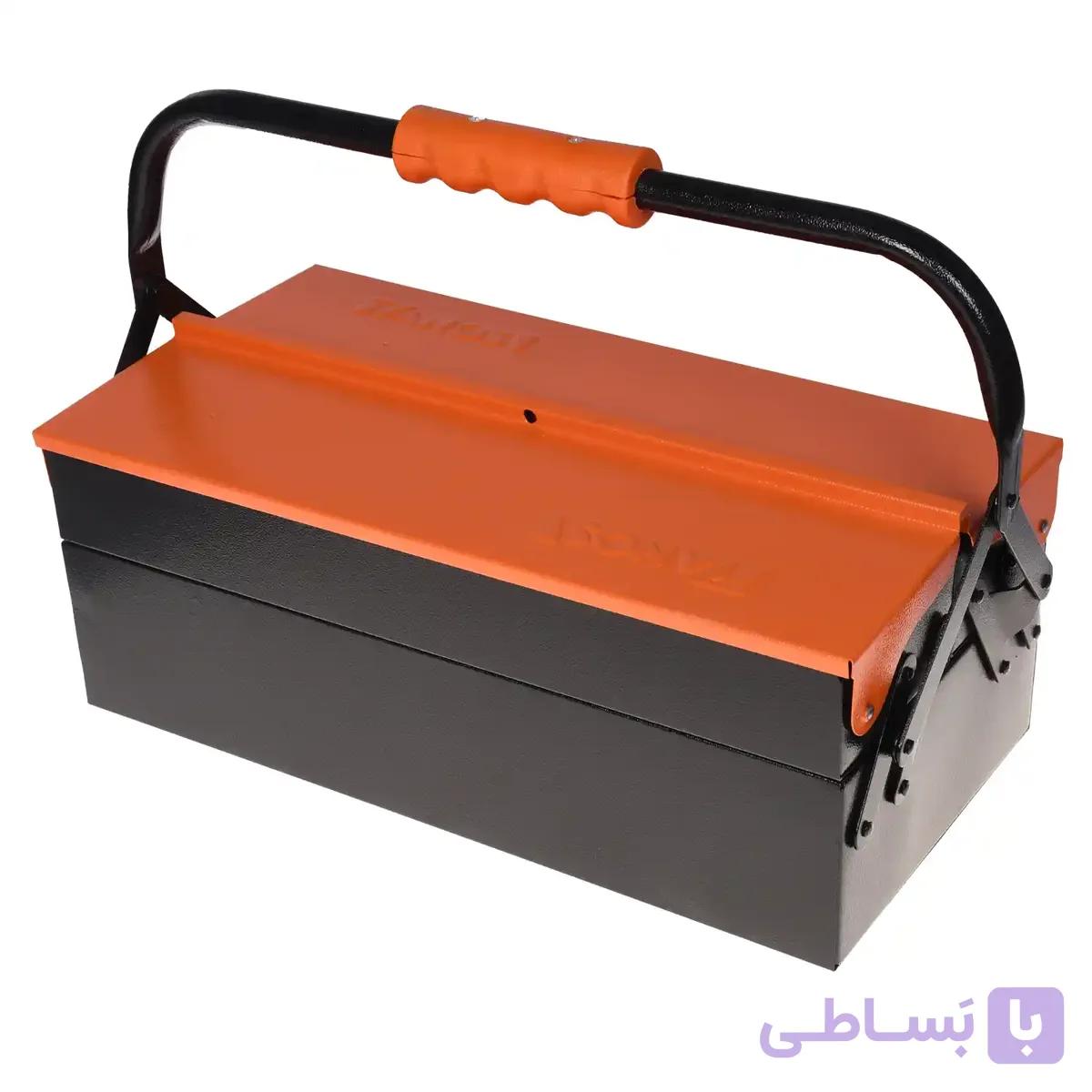 جعبه ابزار فلزی 40 سانتی 3 طبقه تانوس مدل MTB-01-403 — تصویر 1