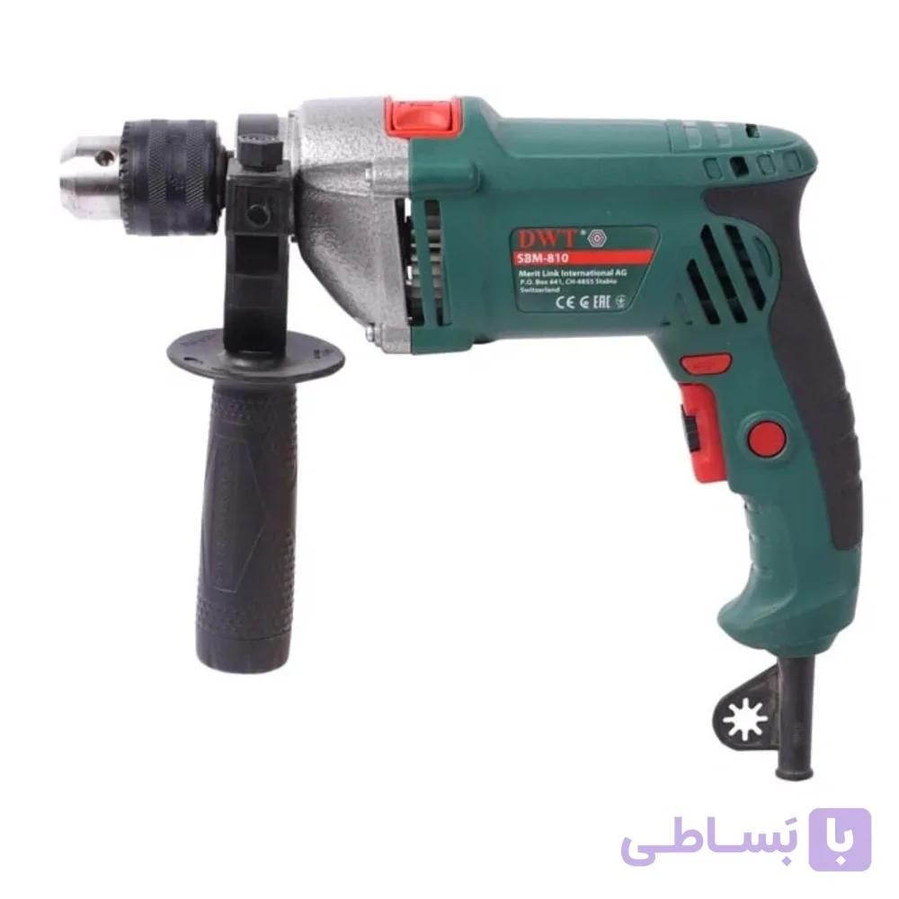 دریل چکشی گیربکسی 810 وات DWT مدل SBM-810 — تصویر 1