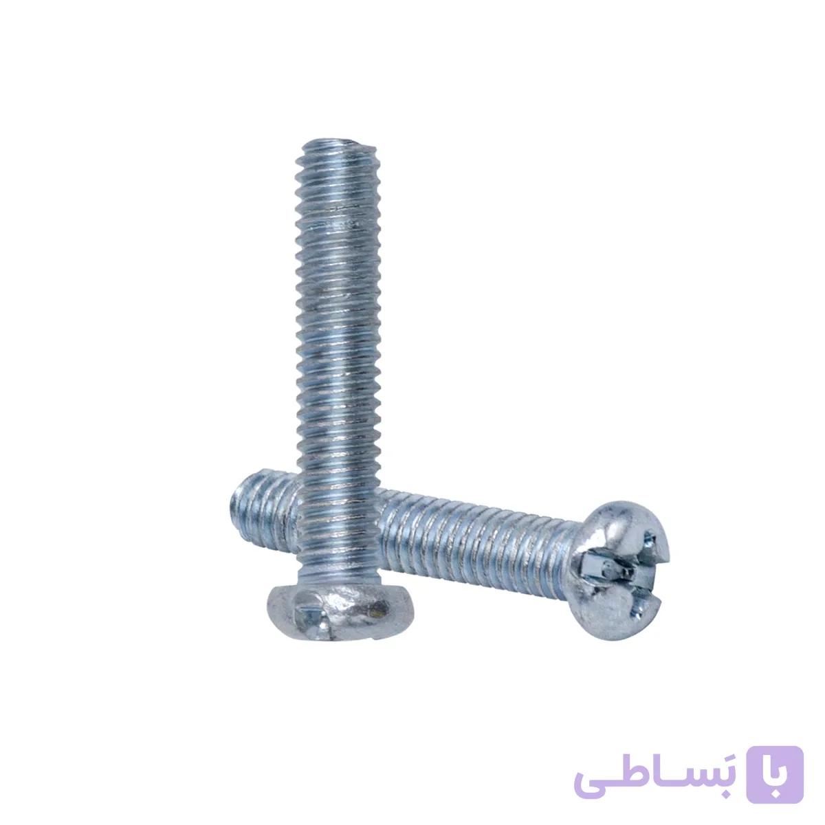 پیچ تمام رزوه مهره خور دوسو چهارسو سایز 45 × 4 — تصویر 1