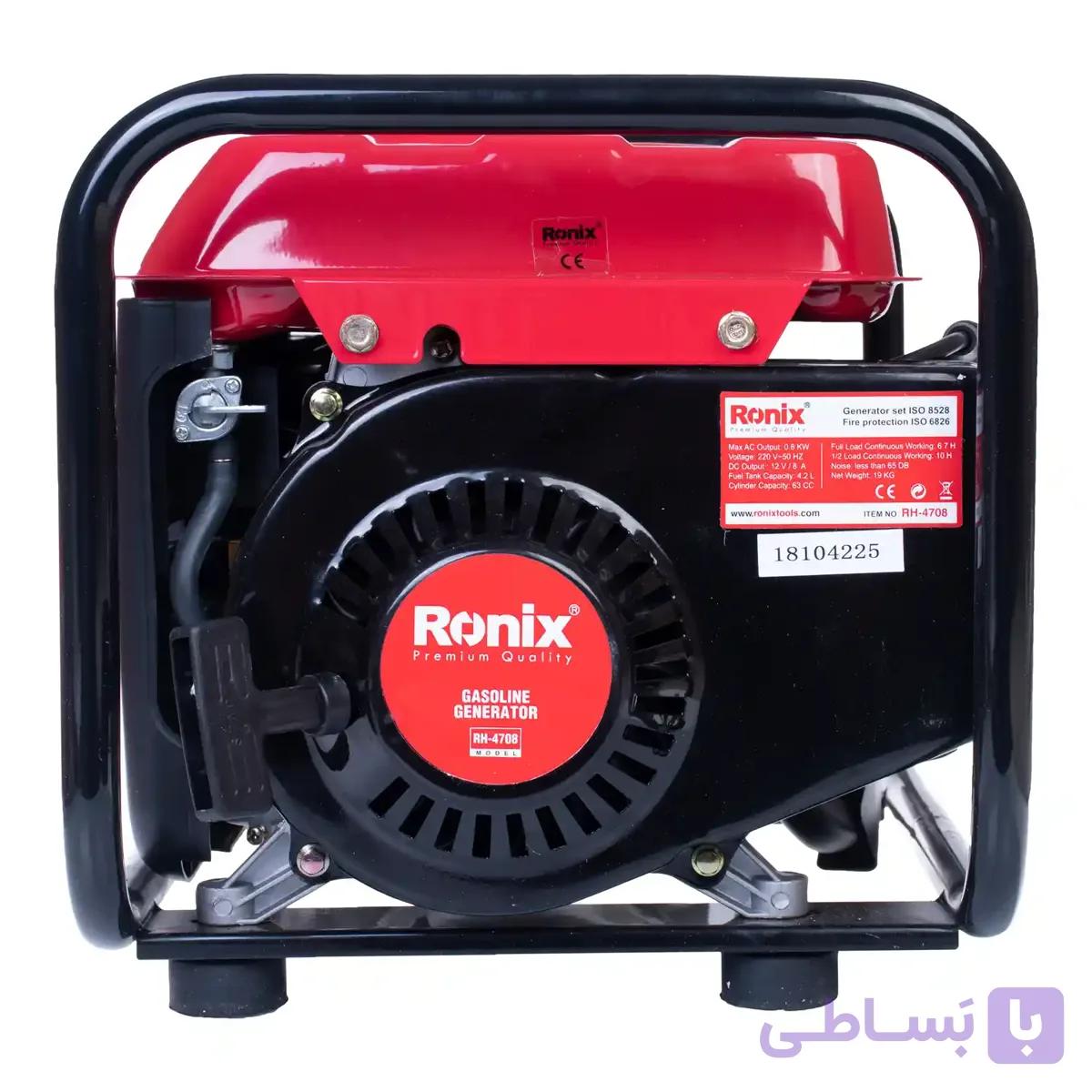 موتور برق 800 وات رونیکس مدل RH-4708 — تصویر 1