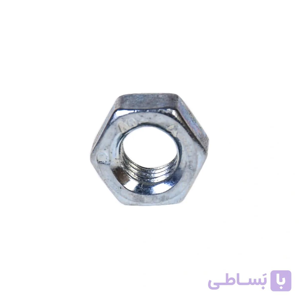 مهره معمولی سفید سایز 8 — تصویر 1