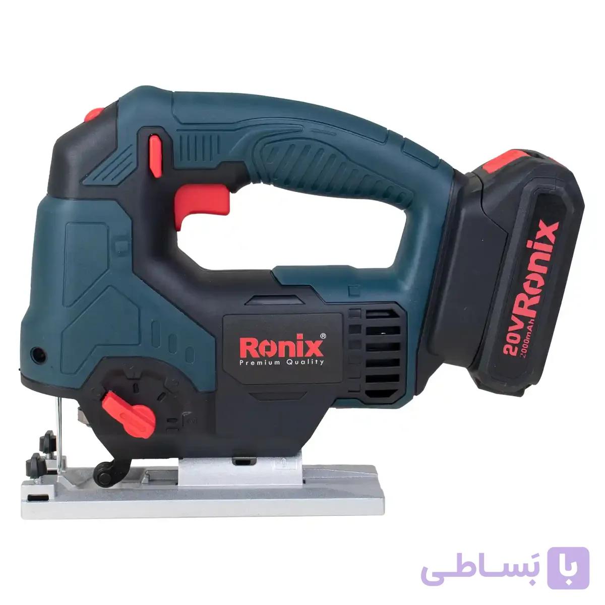 اره عمودبر شارژی 20 ولت رونیکس مدل 8608 — تصویر 1