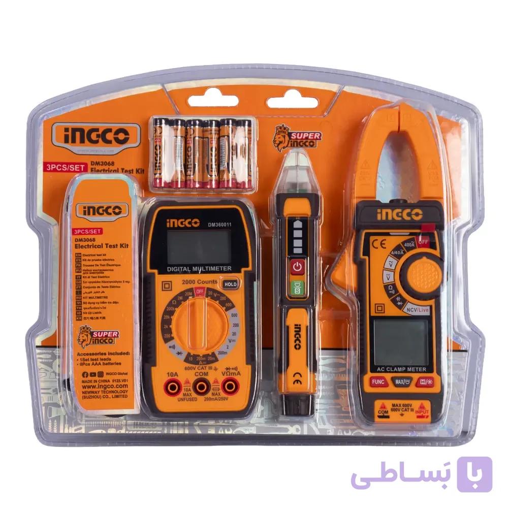 مجموعه مولتی متر و فازمتر دیجیتال اینکو مدل DM3068 — تصویر 1