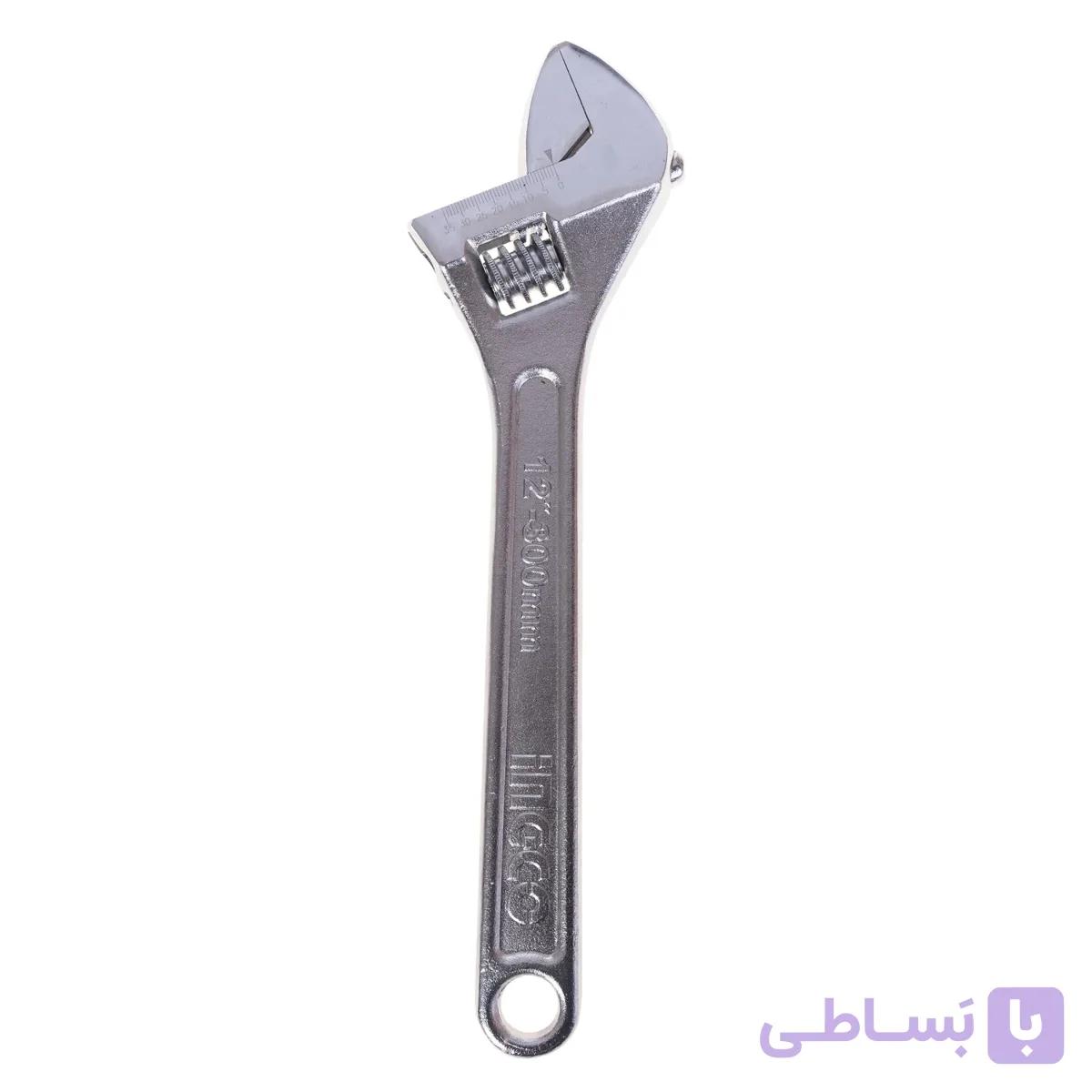 آچار فرانسه اینکو مدل HADW131122 سایز 12 اینچ — تصویر 1