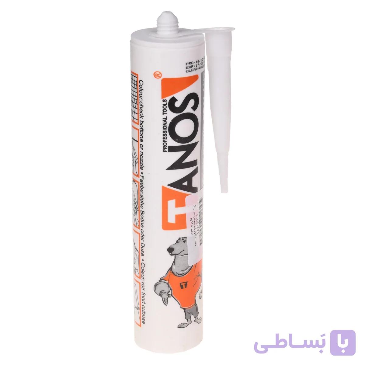 چسب آکواریوم بی رنگ تانوس حجم 250 گرم — تصویر 1