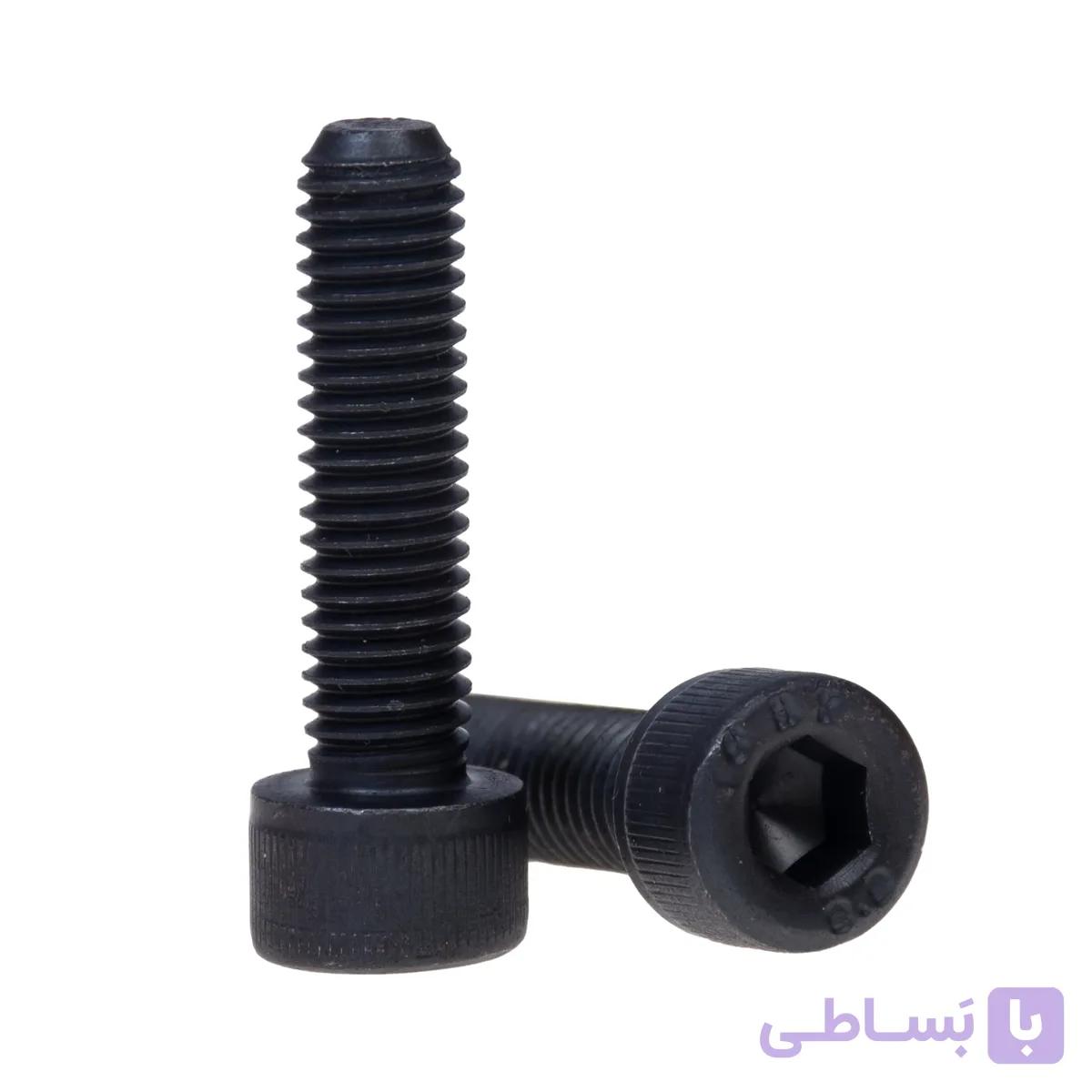 پیچ آلن تمام دنده طول 4 سانتی متر قطر 8 میلی متر — تصویر 1