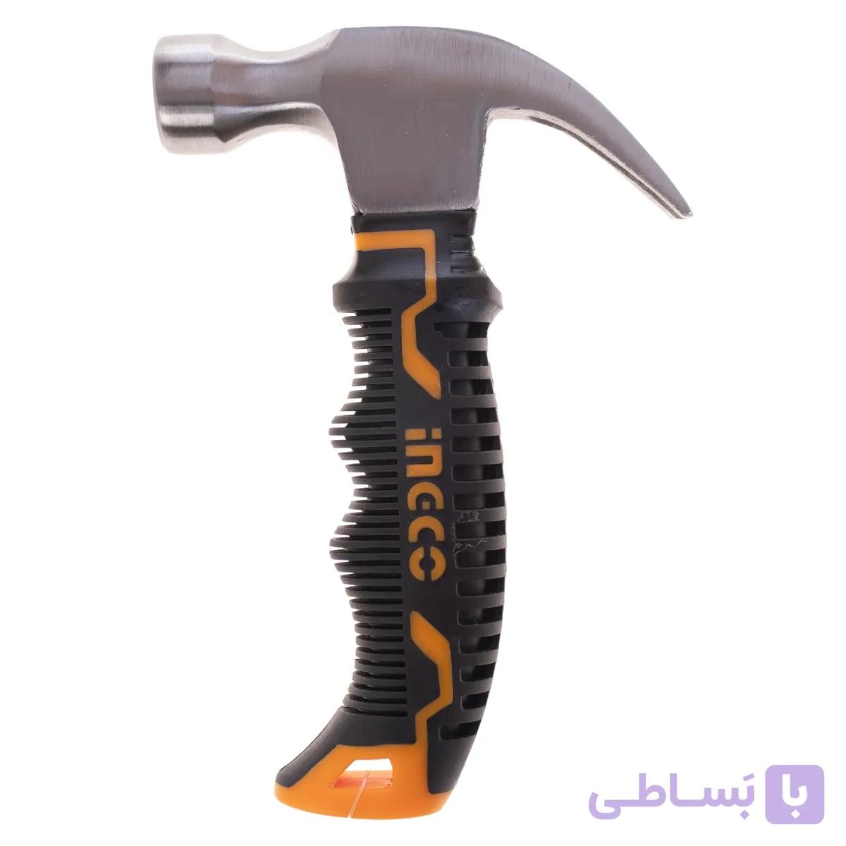 چکش میخ کش دسته کوتاه اینکو مدل HMCH80808D وزن 220 گرم — تصویر 1