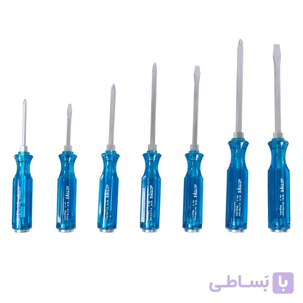 مجموعه 7 عددی پیچ گوشتی اکتیو مدل AC-6373 — تصویر 1