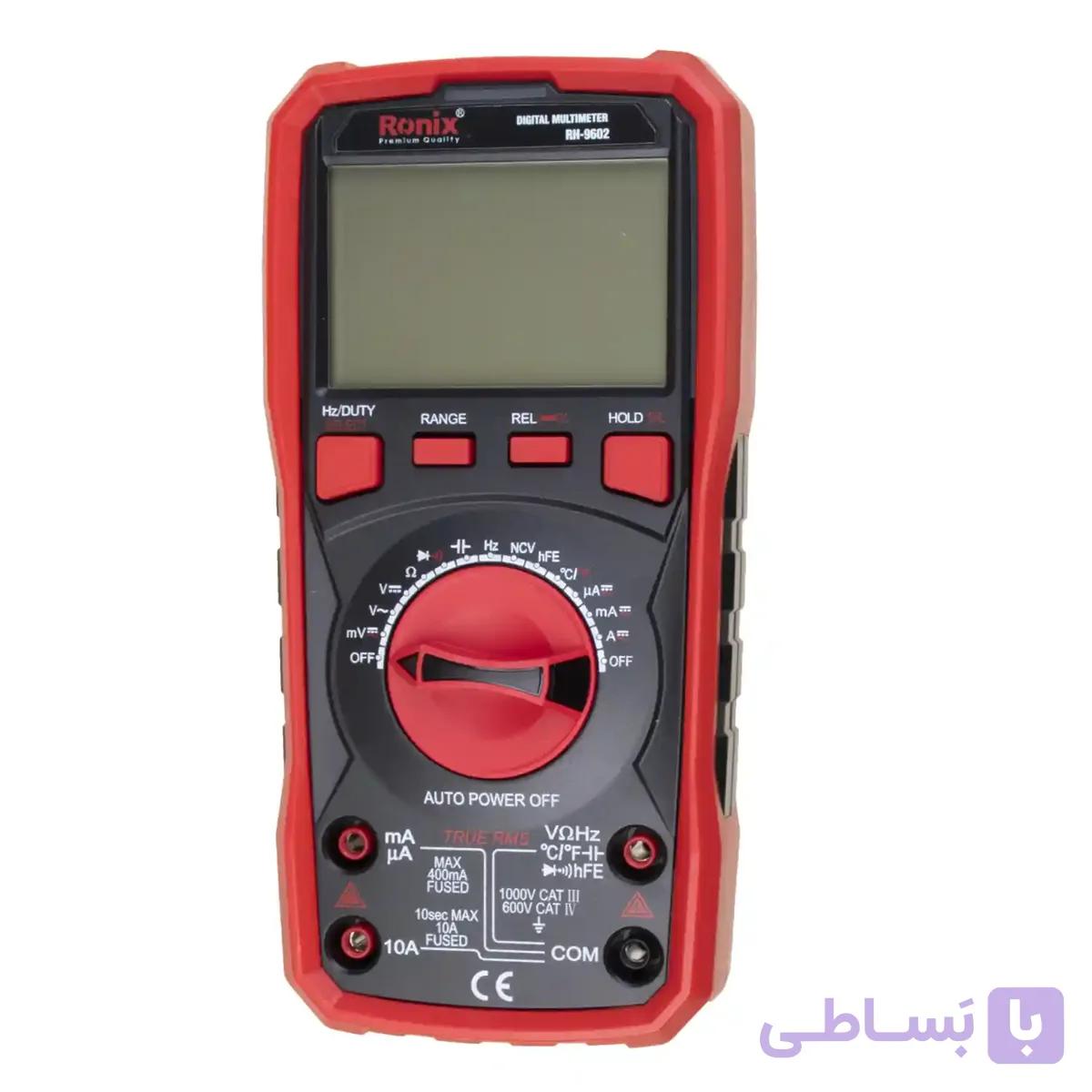 مولتی متر دیجیتال رونیکس مدل RH-9602 — تصویر 1