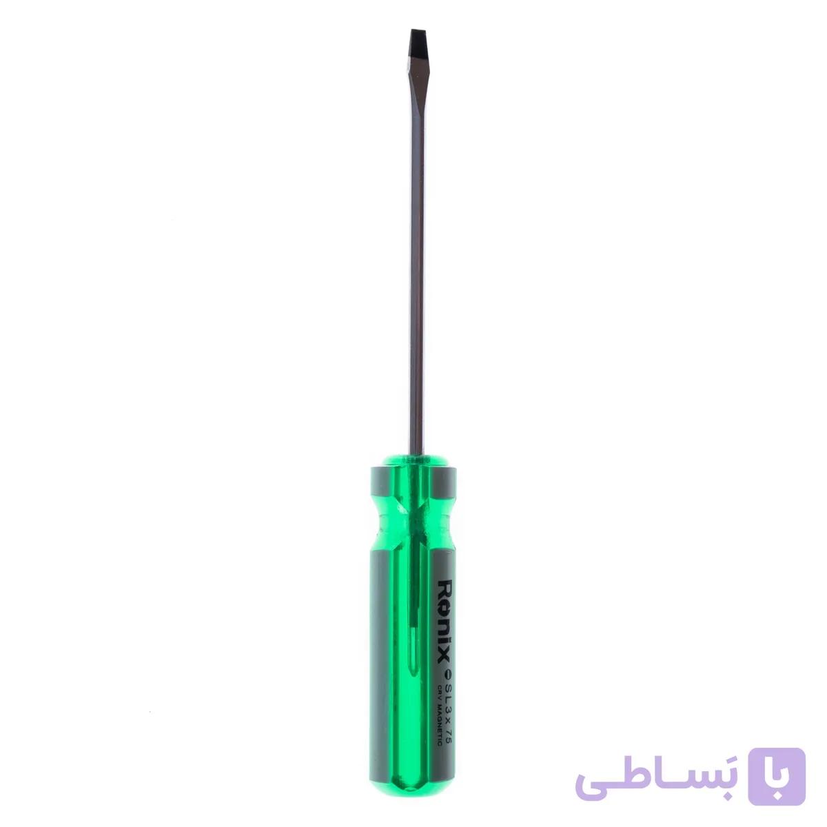 پیچ گوشتی دوسو رونیکس مدل RH-2730 سایز 75×3 میلی متر — تصویر 1