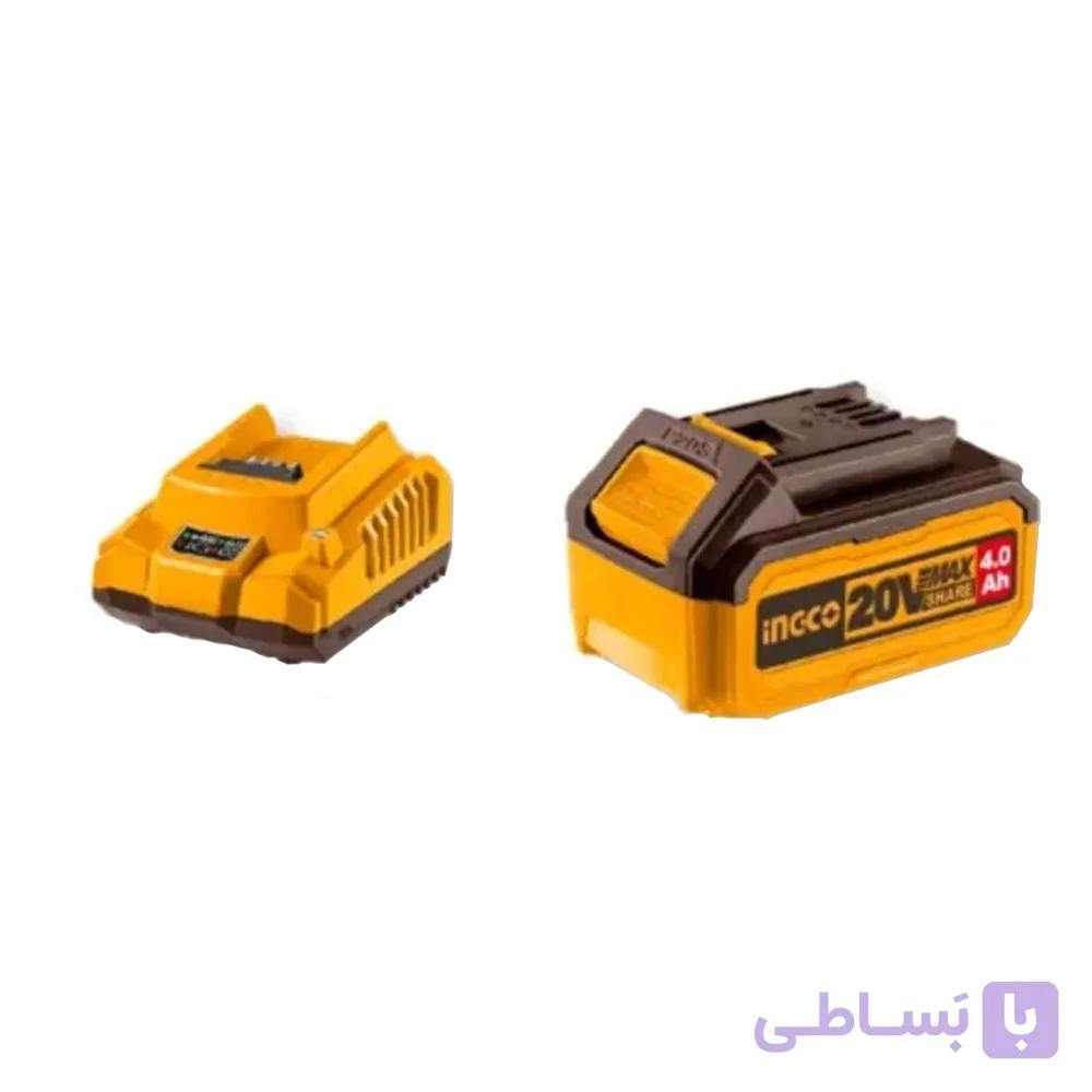مجموعه 2 عددی شارژر و باتری اینکو مدل FBCPK1214 — تصویر 1
