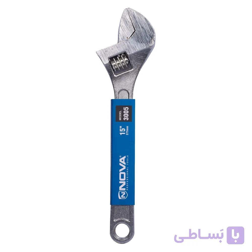 آچار فرانسه نووا مدل 3005 سایز 15 اینچ — تصویر 1