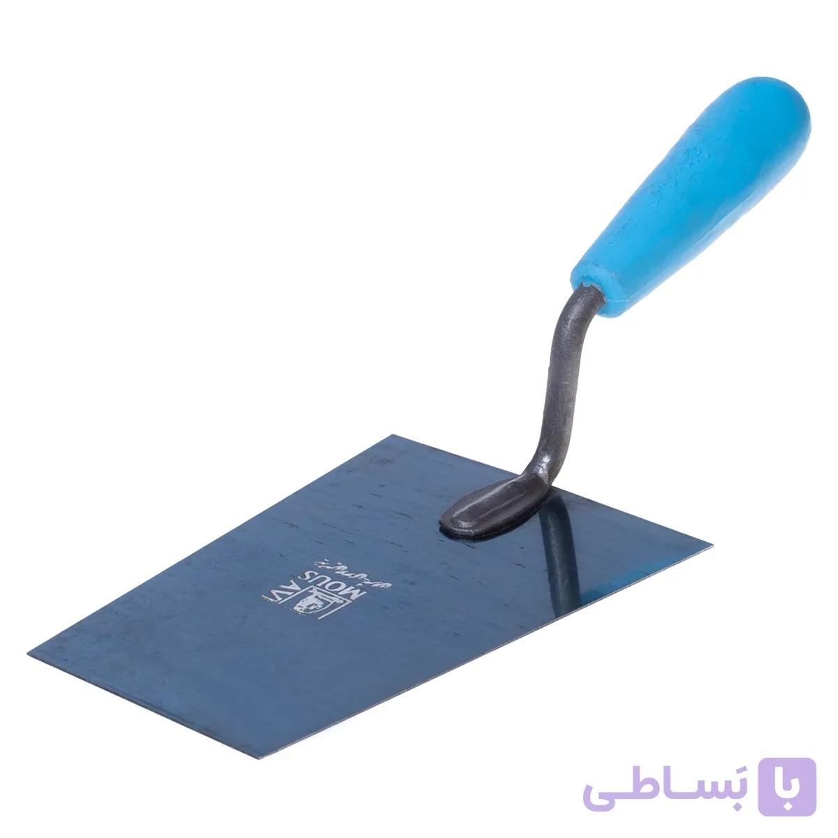 کمچه بنایی موسوی دسته آبی رنگ — تصویر 1