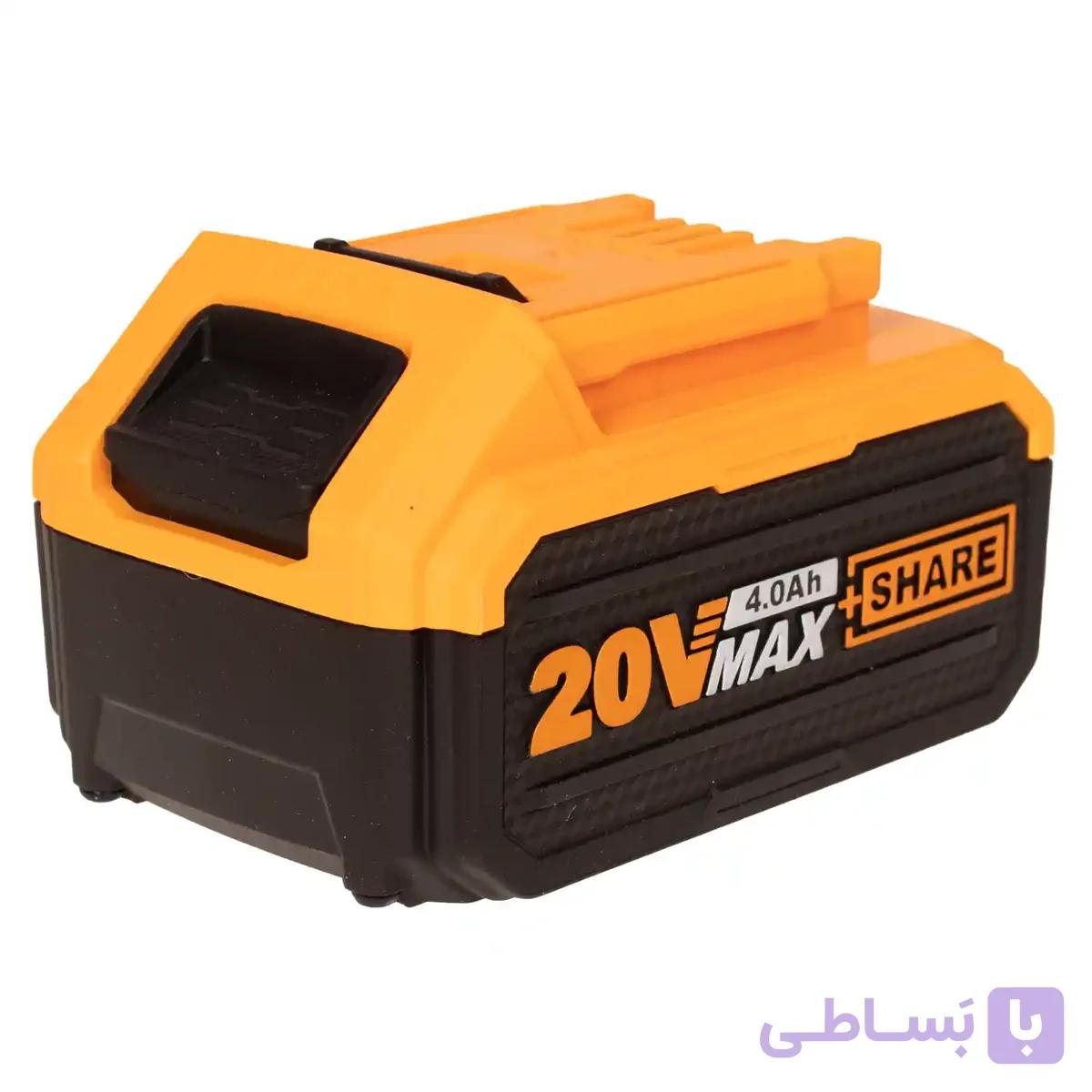 باتری شارژی 20 ولت 4 آمپر اینکو مدل FBLI2002 — تصویر 1