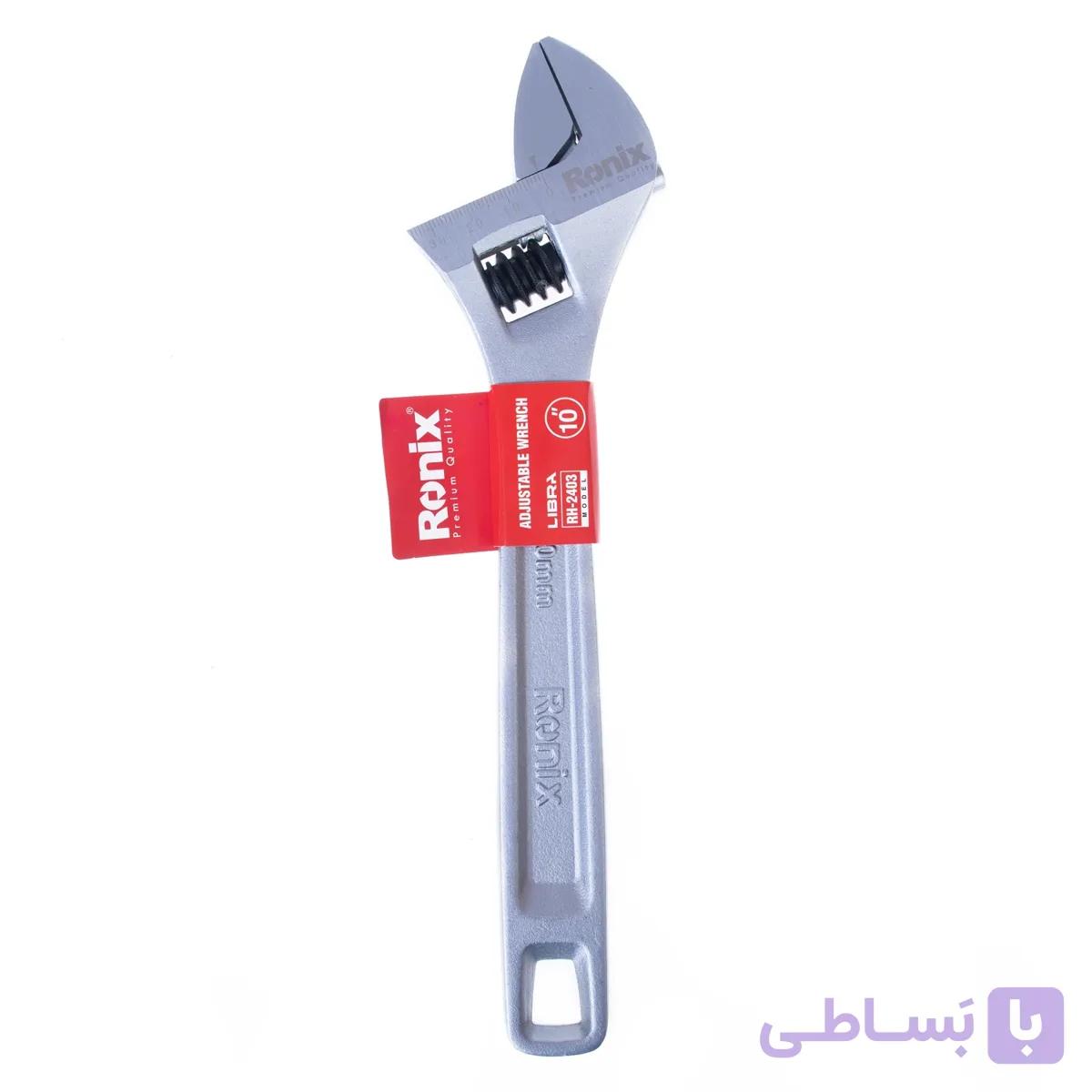 آچار فرانسه رونیکس مدل RH-2404 سایز 12 اینچ — تصویر 1