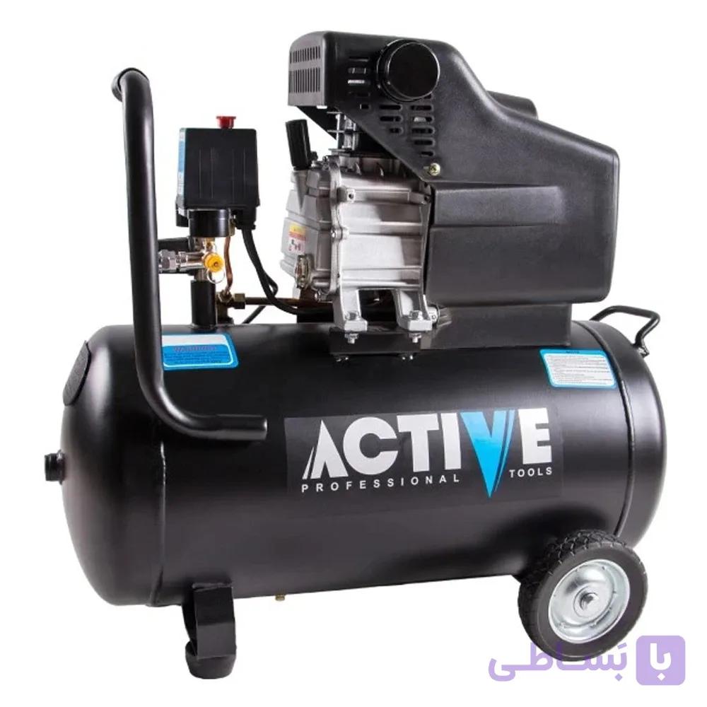 کمپرسور باد 50 لیتری اکتیو مدل AC1050 — تصویر 1