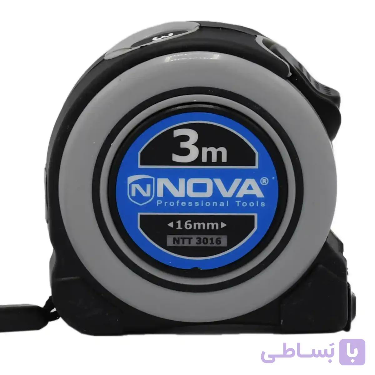 متر نووا مدل NTT 3016 طول 3 متر — تصویر 1