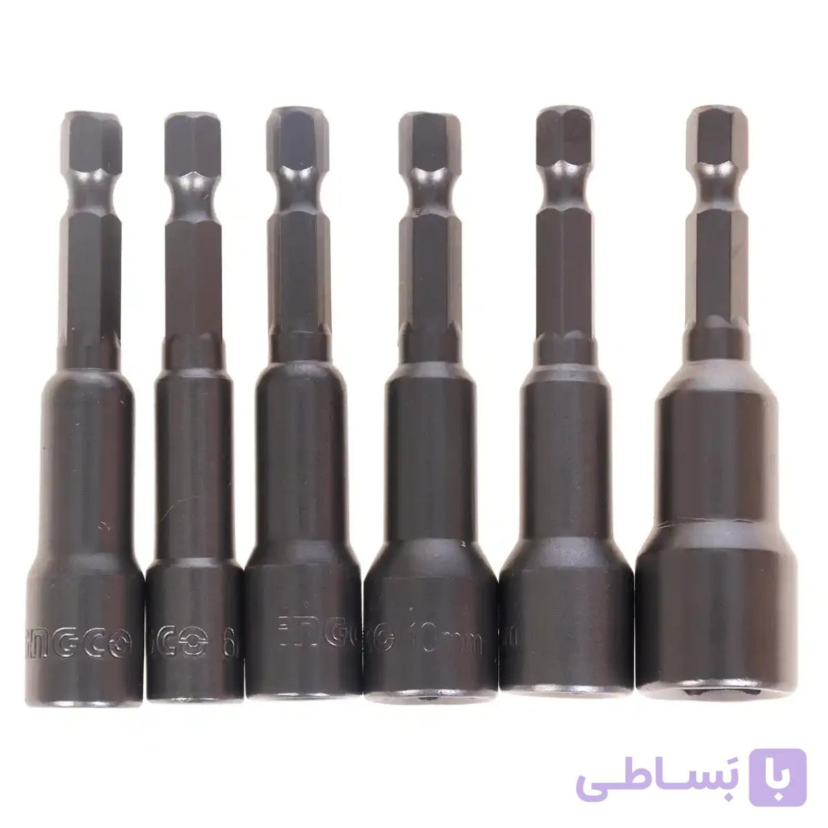 مجموعه 6 عددی بکس سر دريلی اینکو مدل AMN65061 — تصویر 1