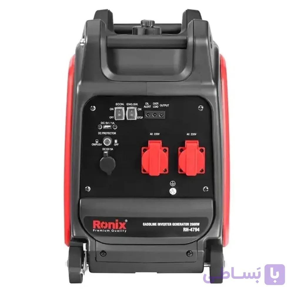 موتور برق سایلنت 3500 وات رونیکس مدل RH-4795 — تصویر 1