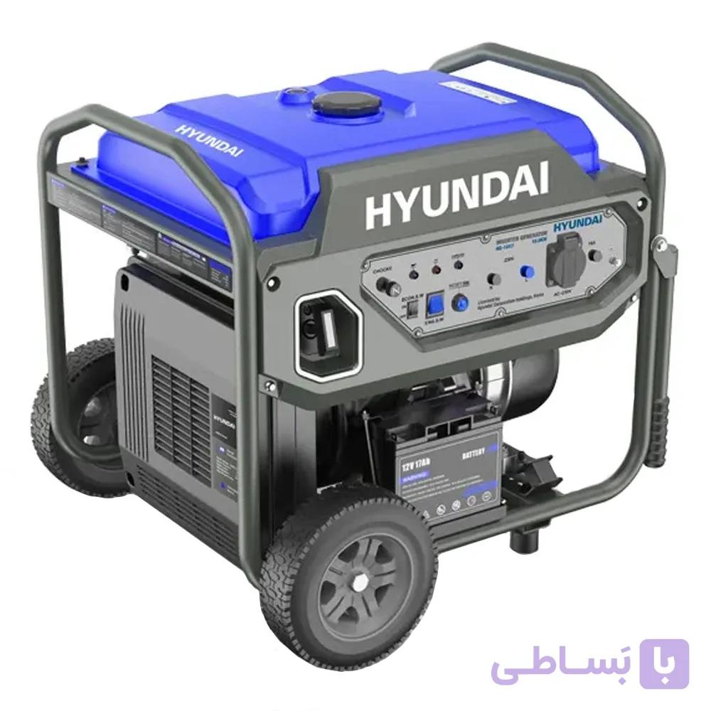 موتور برق اینورتر دار بنزینی 8 کیلو وات هیوندای مدل HG-8017