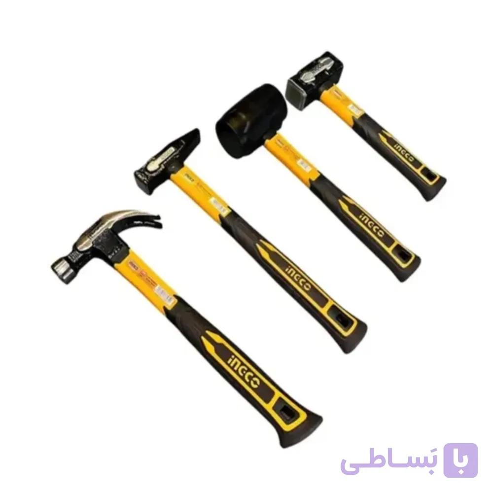مجموعه 4 عددی چکش اینکو مدل HCH9004 — تصویر 1