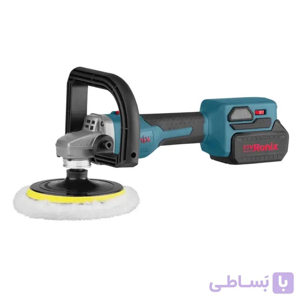 دستگاه پولیش شارژی 20 ولت رونیکس مدل 8652 — تصویر 1