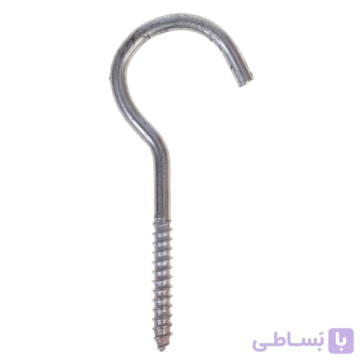 قلاب رزوه سوالی باز سایز 3.5 × 9 — تصویر 1