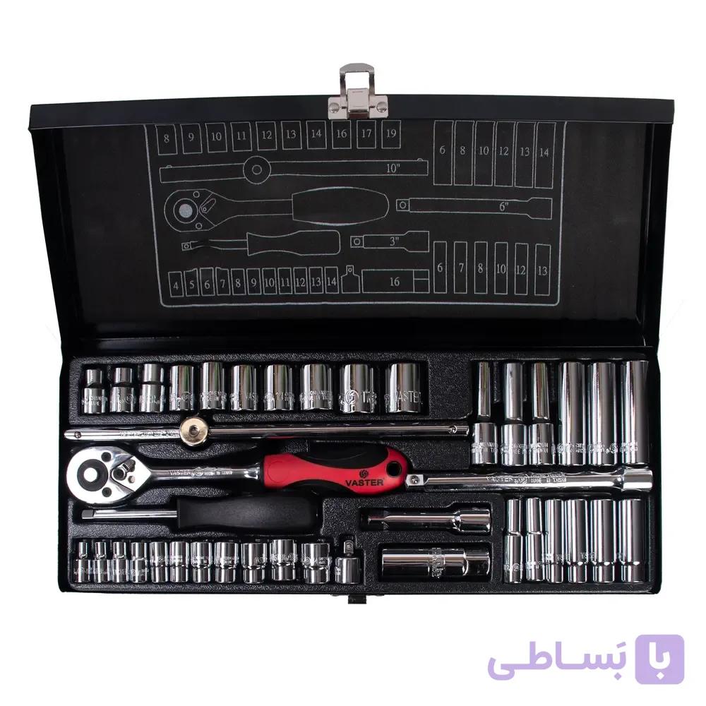 مجموعه ۴۰ عددی جعبه بکس واستر مدل VA-3040 — تصویر 1