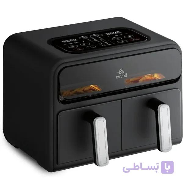 سرخ کن 9لیتردوقلو ایوولی EVKA-AF9009T — تصویر 1