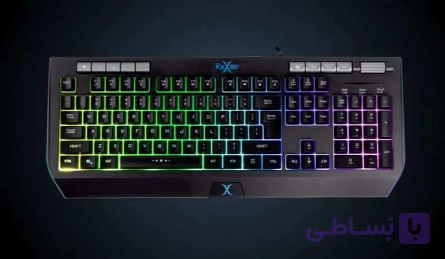 کیبورد گیمینگ مخصوص بازی فاکس ایکس ری مدل FXR-SKL-76 SHURA — تصویر 1