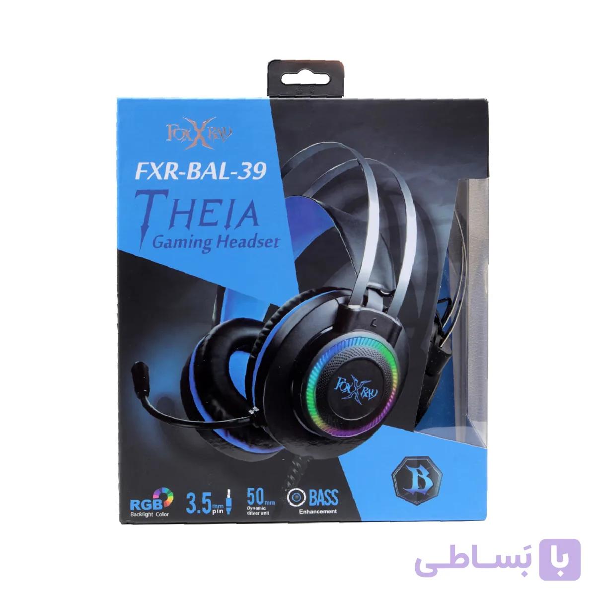 هدست با کیفیت بالا فاکس ایکس ری foxXray مدل FXR-BAL-39 THEIA — تصویر 1