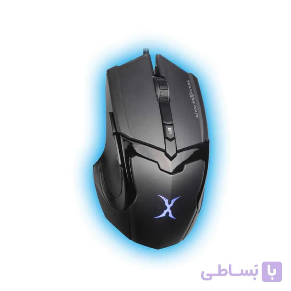 موس مخصوص بازی فاکس ایکس ری مدل FXR-SM-66 MIRROR NIGHT — تصویر 1