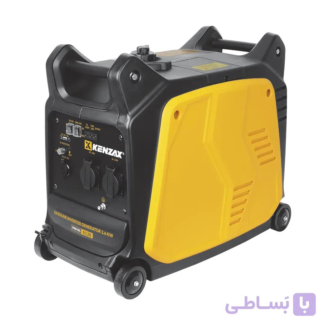 موتور برق اینورتر سایلنت 2600 وات چرخ‌دار کنزاکس مدل 6126 — تصویر 1