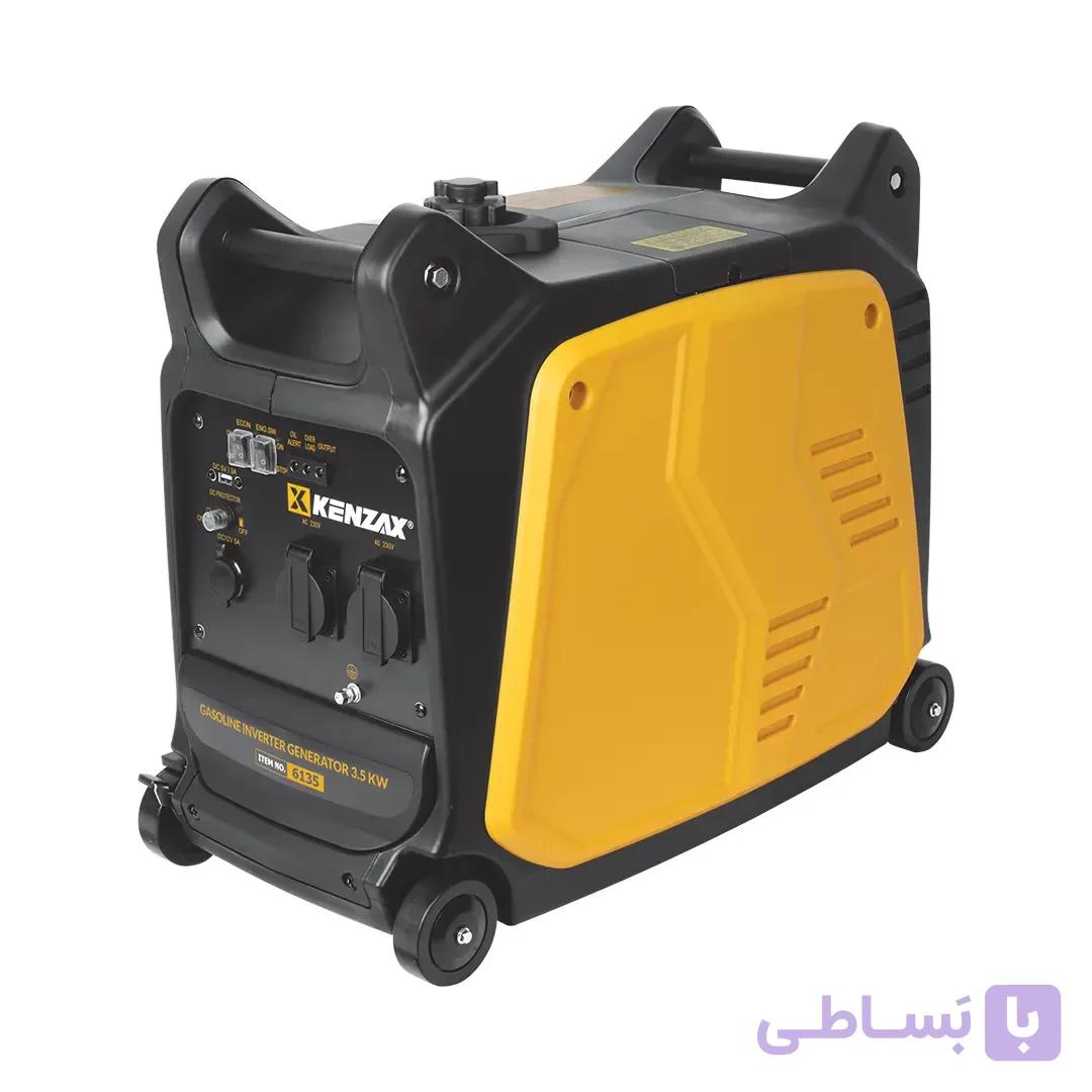 موتور برق اینورتر سایلنت 3500 وات چرخ‌دار کنزاکس مدل 6135 — تصویر 1