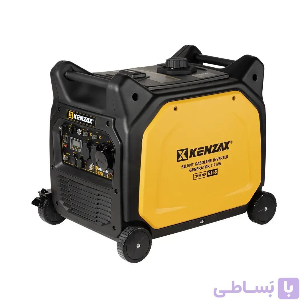 موتور برق اینورتر سایلنت 7700 وات استارتی ریموت‌دار با پورت ATS کنزاکس مدل 6168 — تصویر 1
