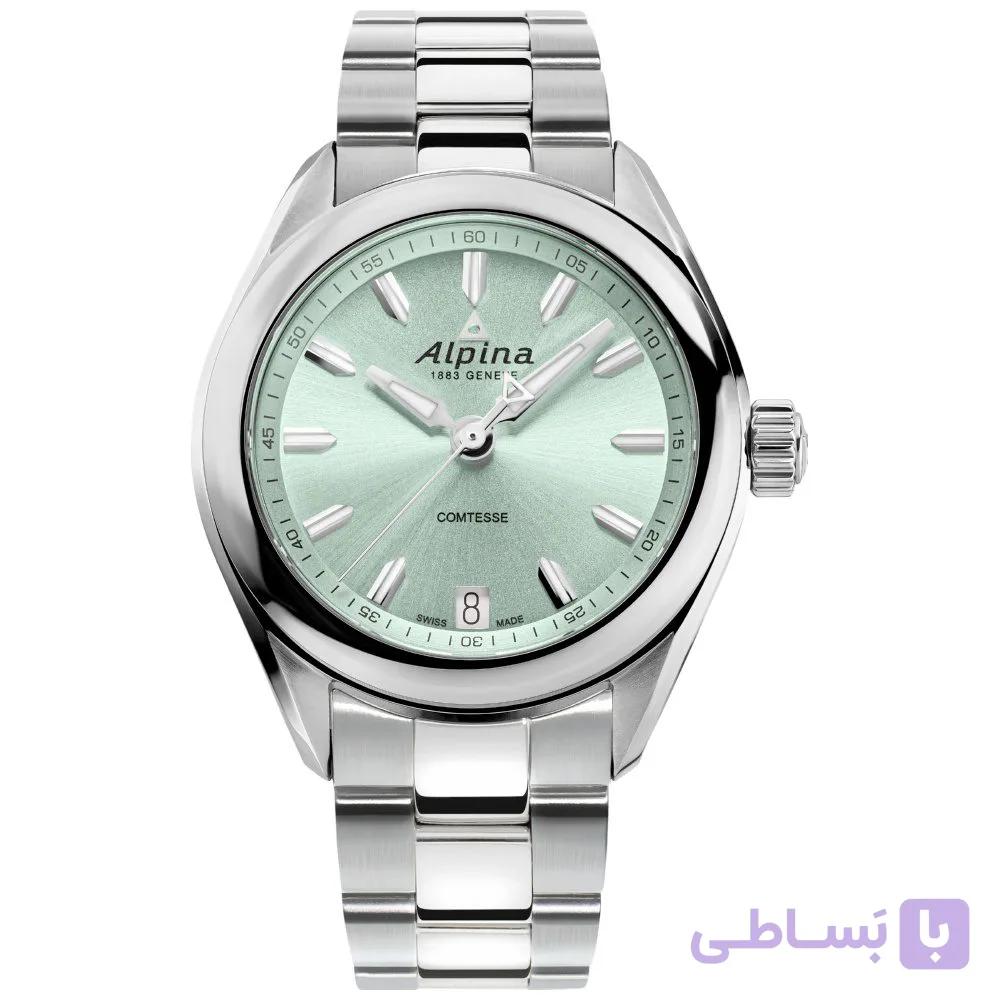 ساعت مچی زنانه آلپینا مدل AL-240LGR2C6B