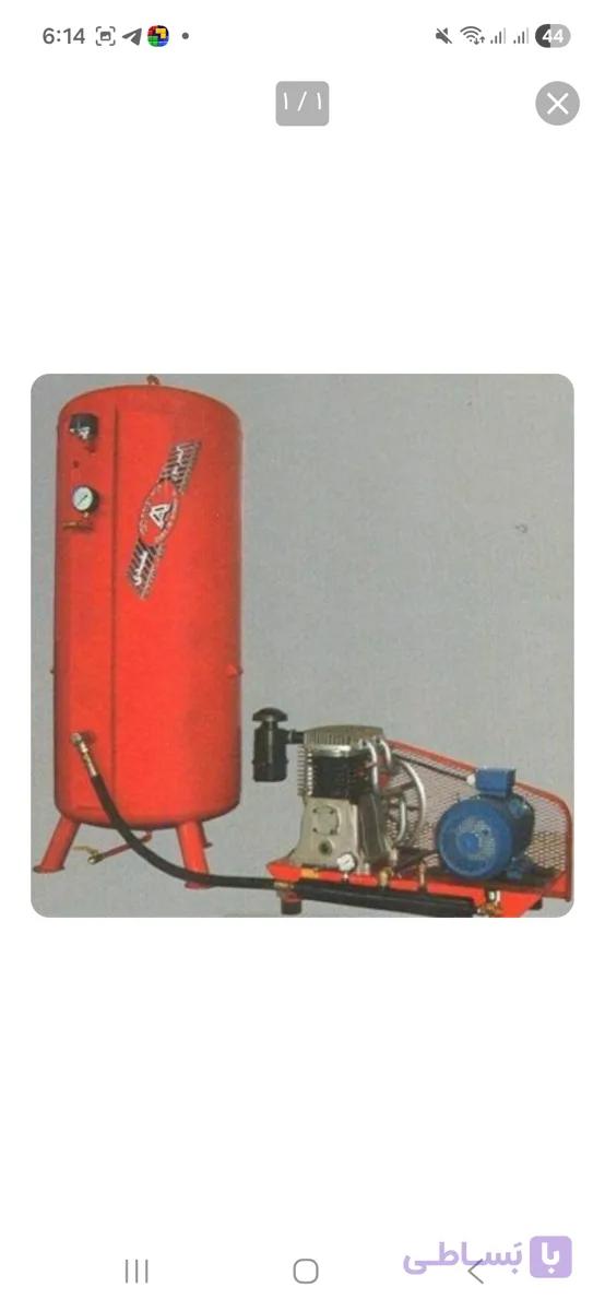 کمپرسور 1200 لیتری مفید مدل CMAB7000-500V-1200p