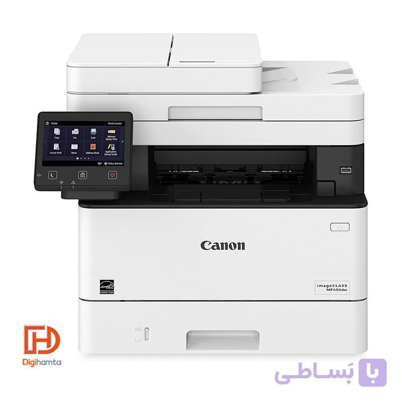 پرینتر چندکاره لیزری کانن مدل MF455dw